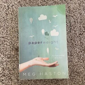 Paperback Meg Haston book Paperweight